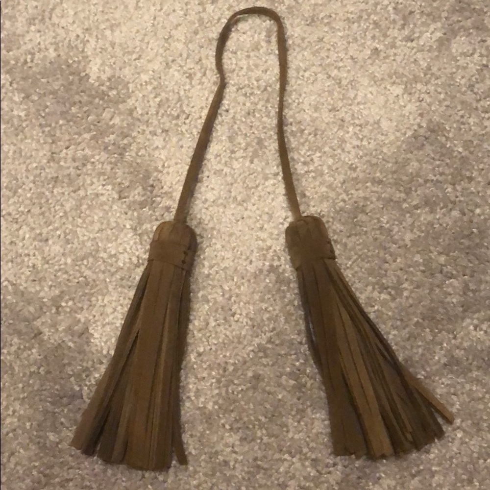 Madewell purse tassels